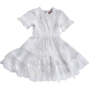 Elegant White Lace Dress